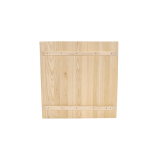 Table avec plateau bois ALFA S blanc