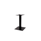 Table avec plateau bois ALFA S noir