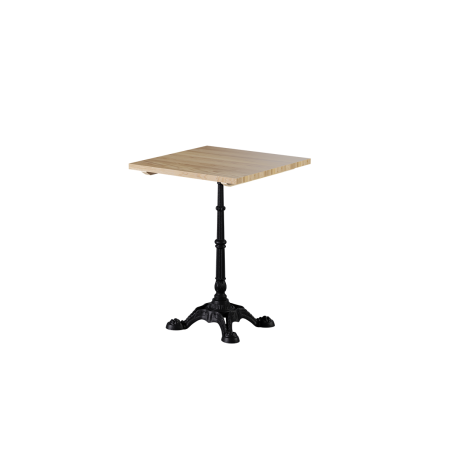 Table avec plateau bois CASTELLO