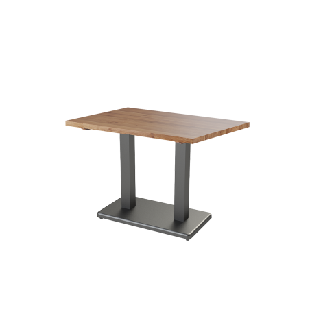Table avec plateau en chêne IMPERIO DUO