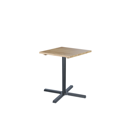 Table avec plateau bois PRISMA