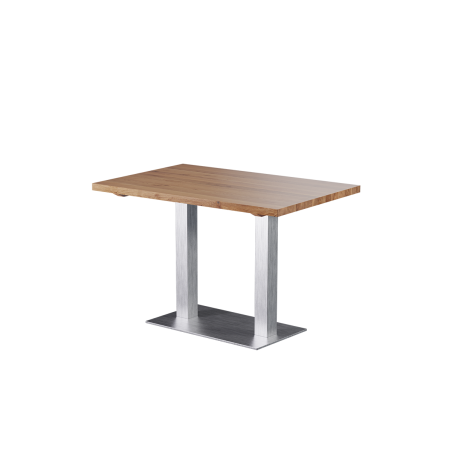 Table avec plateau en chêne SIGMA DUO