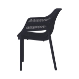 Chaise pour jardin à bière AERO noir