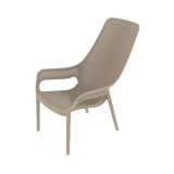 Chaise pour jardin à bière AERO LUNGO beige