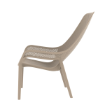 Chaise pour jardin à bière AERO LUNGO beige