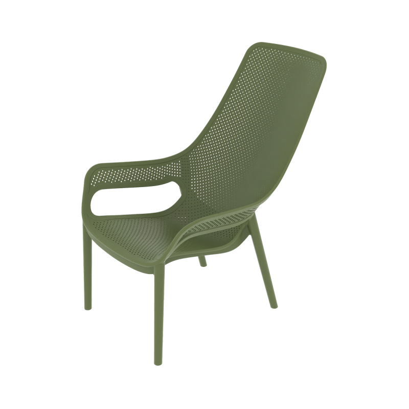 Chaise pour jardin à bière AERO LUNGO vert