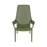 Chaise pour jardin à bière AERO LUNGO vert