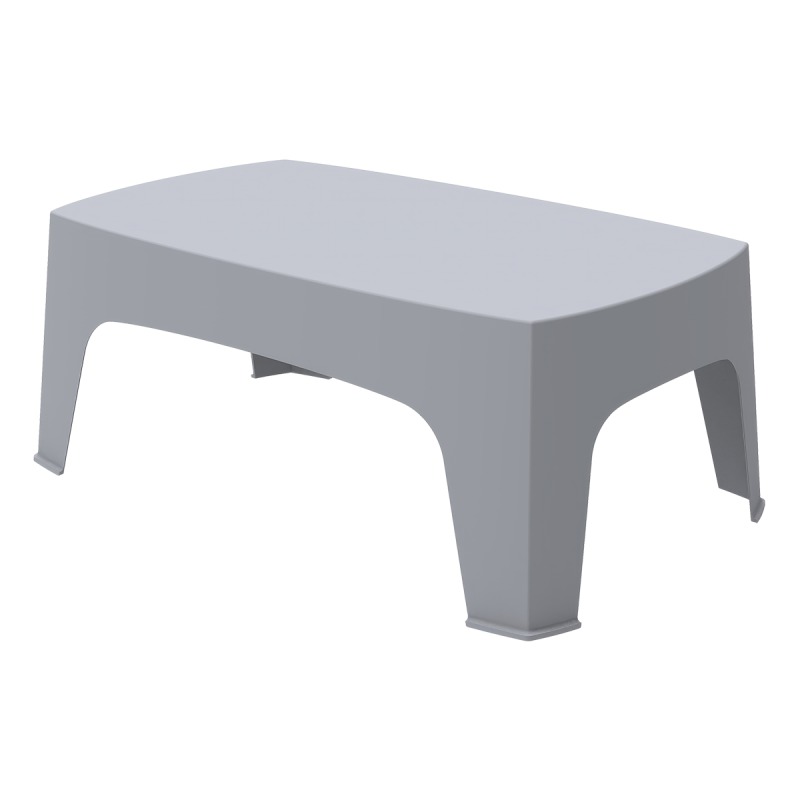 Table de jardin à bière DUNA-T 98x59 gris clair
