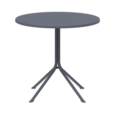 Table de jardin à bière PRATO R gris foncé