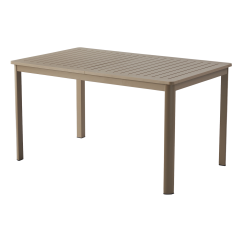 Table de jardin à bière TERRAZZA 140x85 beige