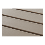 Table de jardin à bière TERRAZZA 140x85 beige