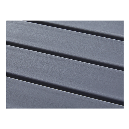 Table de jardin à bière TERRAZZA 140x85 gris foncé