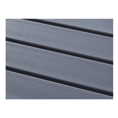 Table de jardin à bière TERRAZZA 140x85 gris foncé