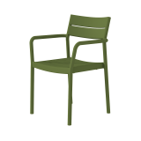 Chaise pour jardin à bière CAPRI ARM vert