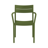 Chaise pour jardin à bière CAPRI ARM vert