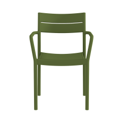 Chaise pour jardin à bière CAPRI ARM vert