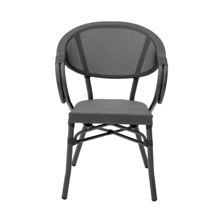 Chaise en technorotin CAMILLO graphite