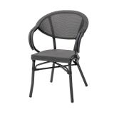 Chaise en technorotin CAMILLO graphite