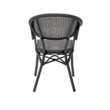 Chaise en technorotin CAMILLO graphite