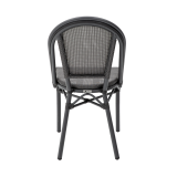 Chaise en technorotin MATTEO graphite
