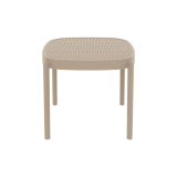 Table de jardin à bière ARIA 46x45 beige