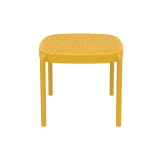 Table de jardin à bière ARIA 46x45 moutarde