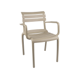 Table de jardin à bière VELO beige
