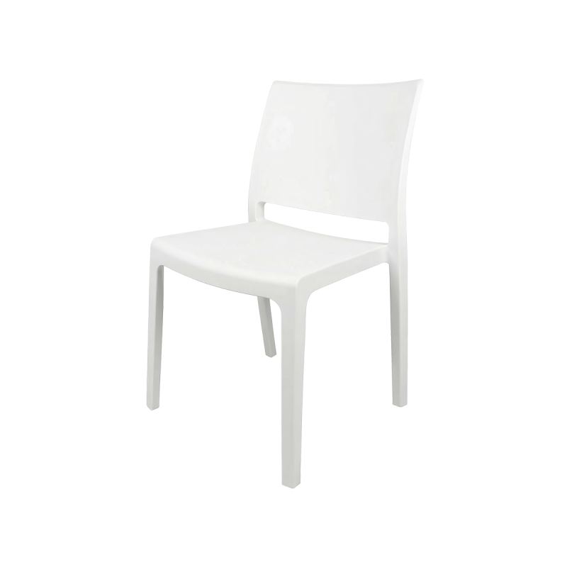 Chaise de jardin à bière VENTO blanc