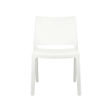 Chaise de jardin à bière VENTO blanc