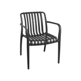 Table de jardin à bière VERTICALE anthracite