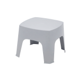 Table de jardin à bière DUNA-T 49x49 gris clair