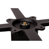 La Base de la Table de Bistrot ALFA S 50x50 noir