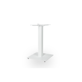La Base de la Table de Bistrot ALFA S 50x50 blanc