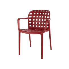 Chaise pour jardin à bière CHAISE FILO rouge