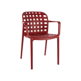 Chaise pour jardin à bière CHAISE FILO rouge