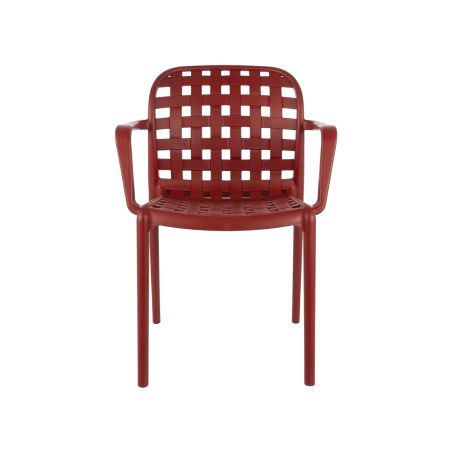 Chaise pour jardin à bière CHAISE FILO rouge