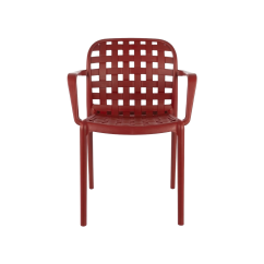 Chaise pour jardin à bière CHAISE FILO rouge