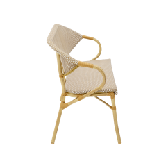 Banc en technorattan CAMILLO BENCH beige