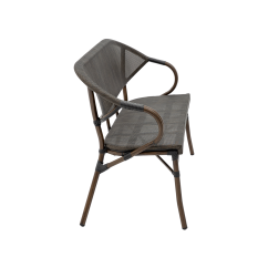 Banc en technorattan CAMILLO BENCH brun
