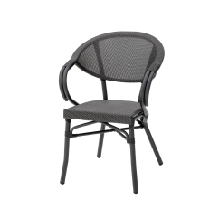Chaise en technorotin CAMILLO graphite