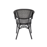 Chaise en technorotin CAMILLO graphite