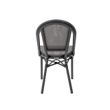 Chaise en technorotin MATTEO graphite