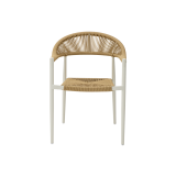 Chaise en technorattan EMILIO beige