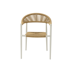 Chaise en technorattan EMILIO beige