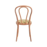 La chaise de restaurant en bois MONET 18 assise couleur pistache