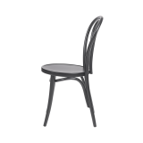 La chaise de restaurant en bois MONET 18 noir