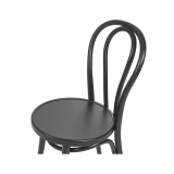 La chaise de restaurant en bois MONET 18 noir
