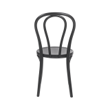 La chaise de restaurant en bois MONET 18 noir