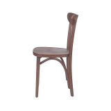 La chaise de restaurant en bois BOOMERANG