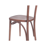 La chaise de restaurant en bois BOOMERANG